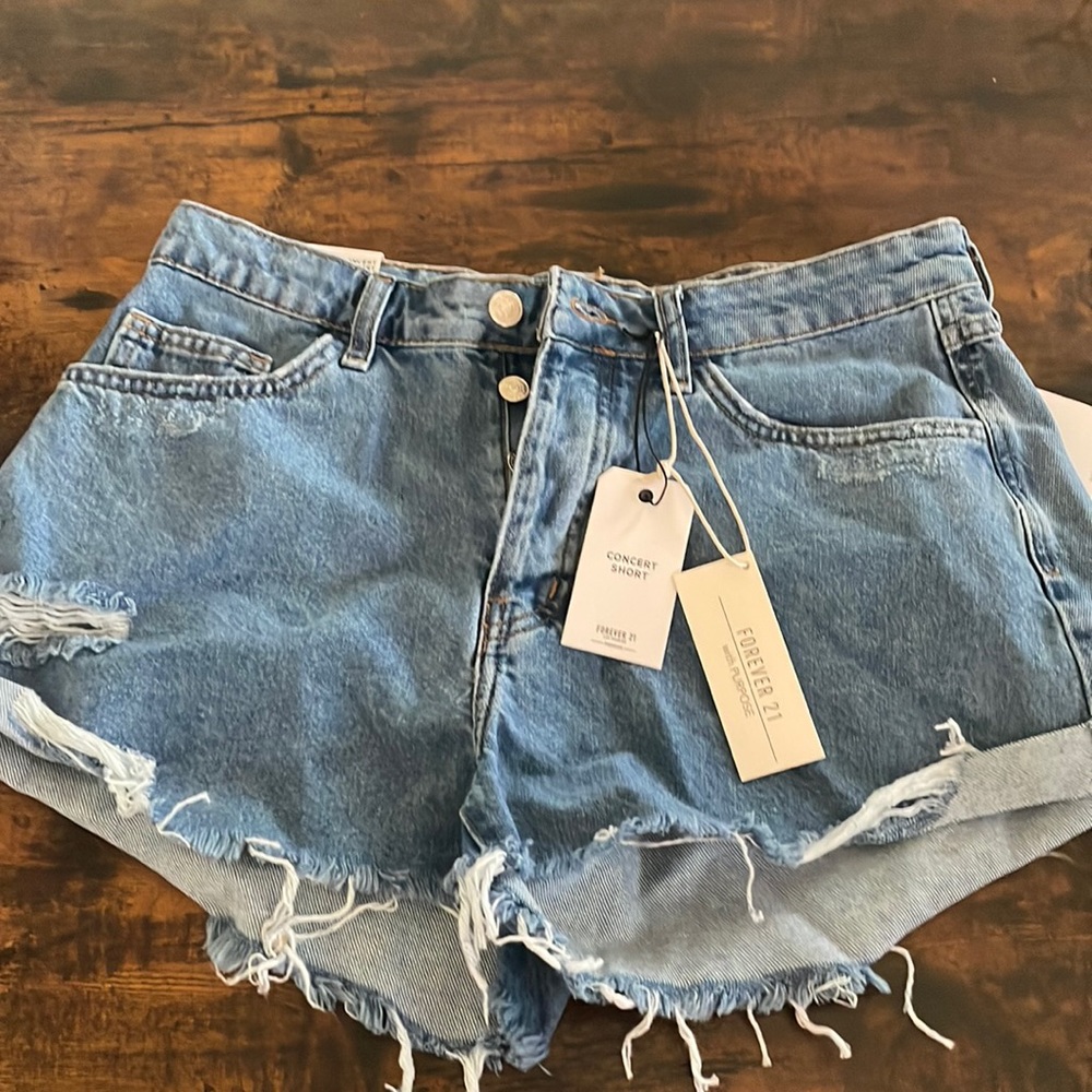 Forever 21 Concert Shorts